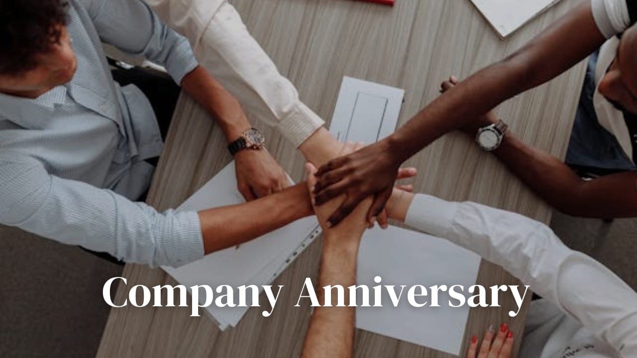 Company Anniversary Messages And Wishes